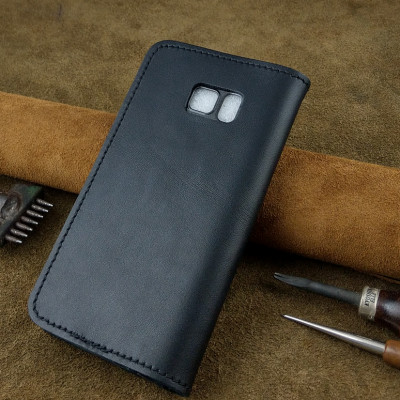 Bao Da cho Samsung Galaxy Note FE (Fan Edition) Handmade Da Bò Thật