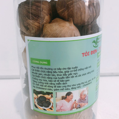 Tỏi đen Tuệ Tâm  - Tỏi cô đơn - Tỏi 1 nhánh (300gr)