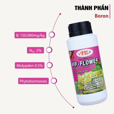 VIF-FLOWER - Phân bón Boron F150 chai 500ml