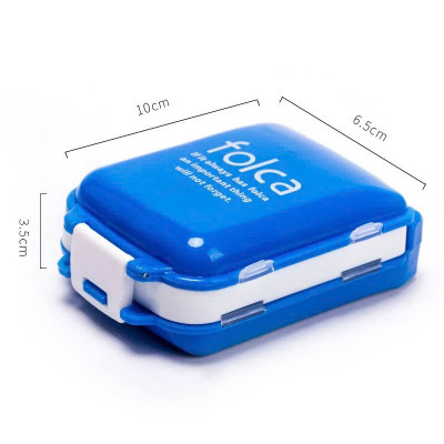 Hộp Nhựa Chia Thuốc Ngày KOMONOYA - Hàng Nội Địa - Giao Màu Ngẫu Nhiên