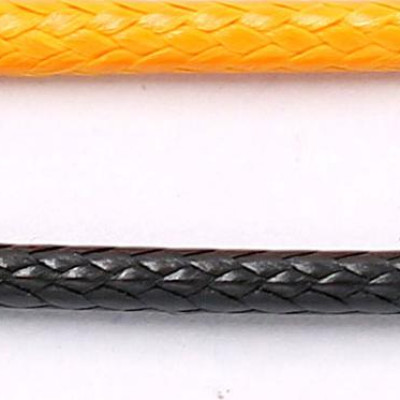 Combo 2 sợi dây vòng cổ cao su - đen + vàng DCSEV1
