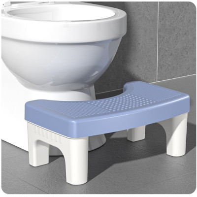 Ghế kê chân đi toilet tạo góc nghiêng 35 độ dễ dành đi vệ sinh hơn (giao màu ngẫu nhiên)