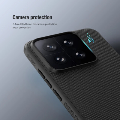 Ốp lưng dành cho Xiaomi 14 - Xiaomi 14 Pro Nillkin Frosted Shield Pro - Hàng nhập khẩu