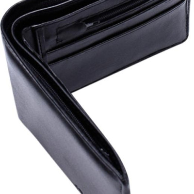 Bộ Ví & Thắt Lưng Nam Da Bò Huy Hoàng HT2102-HT4111 (23 x 11,5 cm) - Đen