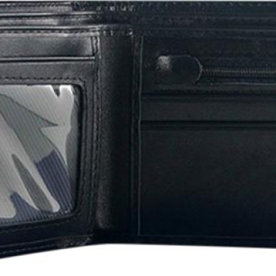 Bộ Ví & Thắt Lưng Nam Da Bò Huy Hoàng HT2102-HT4111 (23 x 11,5 cm) - Đen