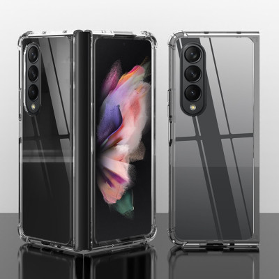 Ốp lưng Trong Suốt dành cho Samsung Galaxy Z Fold 4 Chống Sốc, Chống Ố - Hàng chính hãng