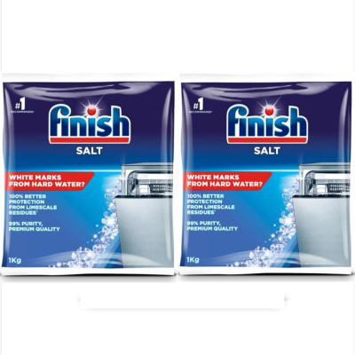 Muối rửa bát Finish 1 Kg -CHâu Âu- Làm sạch tối ưu