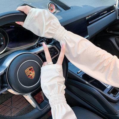 Tay Áo Chống Nắng, Tia Cực Tím Loại Dày Có Chum Tiện Lợi Cho Các Hoạt Động Ngoài Trời