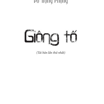 Giông Tố (Tái Bản 2022)