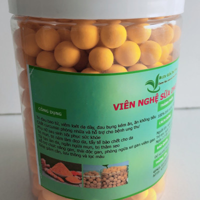 Viên nghệ sữa ong chúa  ( Viên nghệ mật ong) - Hủ 500g