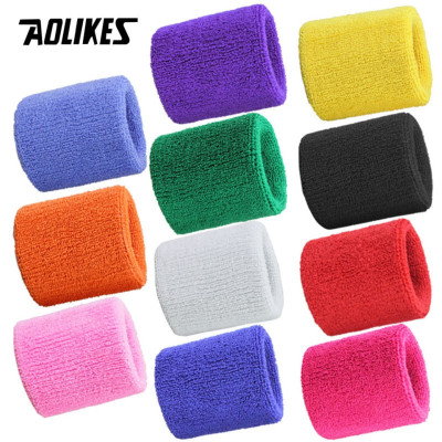 Bộ 2 băng cổ tay thấm mồ hôi thể thao AOLIKES TC-0230