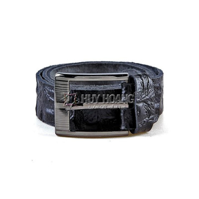 Thắt lưng nam da bò vân cá sấu 1 lớp Huy Hoàng nhiều màu HP4122-23-24