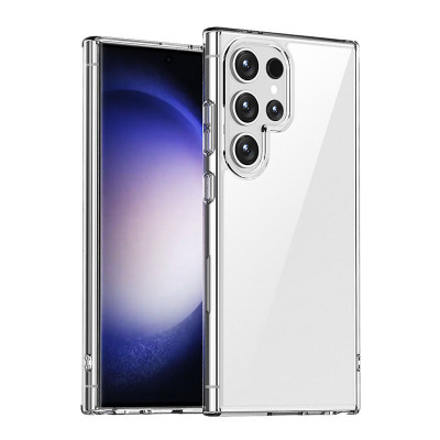 Ốp lưng chống sốc cho Samsung Galaxy S25 Ultra , S25 Plus , S25 hiệu Likgus Crashproof mặt lưng cường lực viền dẻo chống ố vàng - Hàng nhập Khẩu