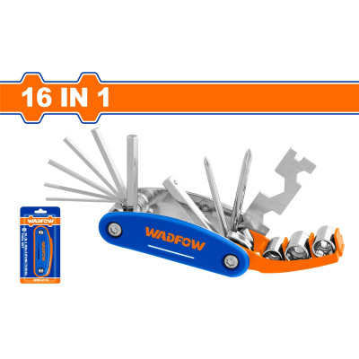 BỘ CHÌA MỞ ĐA NĂNG 16 TRONG 1 WHK4516 WADFOW - HÀNG CHÍNH HÃNG
