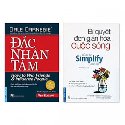 Combo 2 cuốn: Đắc Nhân Tâm, Bí Quyết Đơn Giản Hóa Cuộc Sống