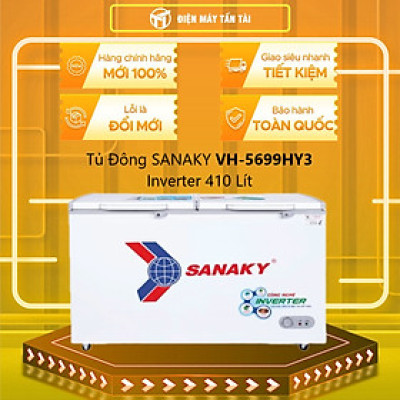 Tủ Đông Sanaky VH-5699HY3 (410L) - Hàng chính hãng
