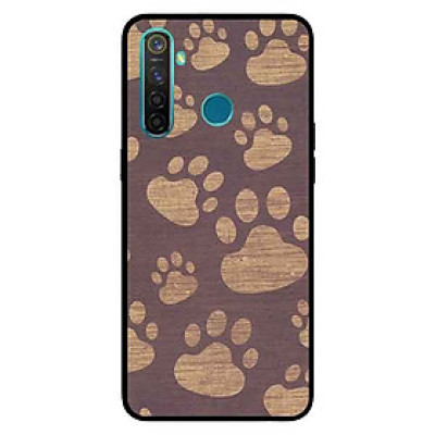 Ốp Lưng in cho Realme 5 Mẫu Chân Hình Thú - Hàng Chính Hãng