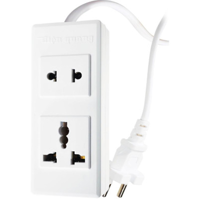 Ổ cắm Điện Quang ĐQ 001A-02 (2 lỗ)