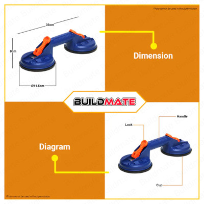 GIÁC HÚT KÍNH CẦM TAY 50KG WKR1G50 WADFOW - HÀNG CHÍNH HÃNG