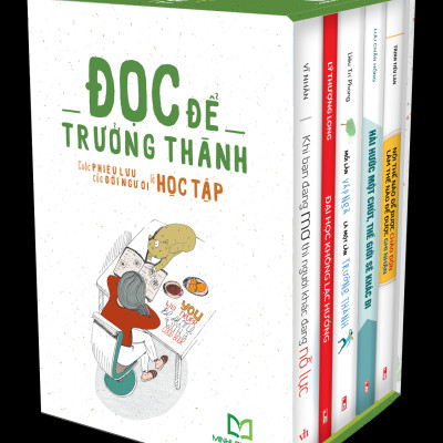 Đọc Để Trưởng Thành - Tuyển Chọn Những Cuốn Sách Hay Dành Cho Bạn Trẻ (Hộp 5 Cuốn) - Tặng Kèm Sổ Độc Quyền (Số Lượng Có Hạn)