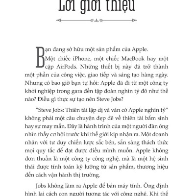 Sách - Những Bộ Óc Tỷ Đô - Steve Jobs - Thiên Tài Lập Dị Và Ván Cờ Apple Nghìn Tỷ