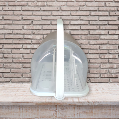 Khay Úp Bình Sữa, úp ly , cốc, Có Nắp Đậy .