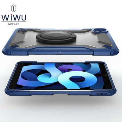 Ốp Lưng Kèm giá đỡ WIWU Mecha Rotative Stand Case Cho IPad Gen 9 / Pro 11 inch M1 / M2 , Air 4 / 5 10,9 inch - Hàng chính hãng