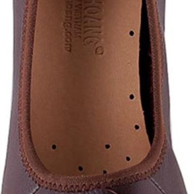 Giày Nữ Da Bò 5 Phân Huy Hoàng HT7943 - Nâu Đất