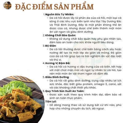 DA CÁ HỒI TÂN LỘC PHÁT BỊCH 100G