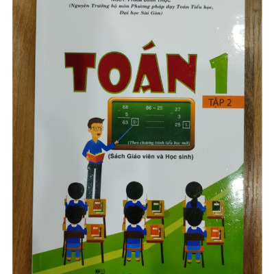 Sách - toán 1 tập 2 sách giáo viên và học sinh