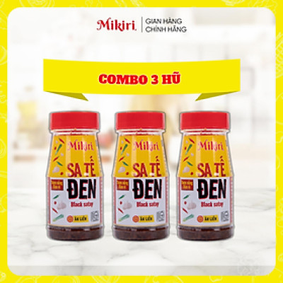 Sa tế đen Mikiri - Combo lựa chọn - Sa tế đen Mikiri đậm vị x 90g