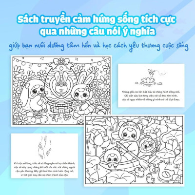 Sách Tô Màu Baby Three & Thế Giới Diệu Kỳ - Megabook