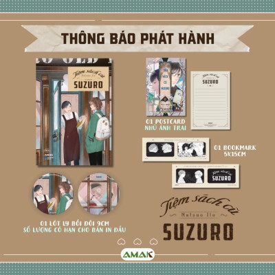 Sách Tiệm Sách Cũ Suzuro - Amak