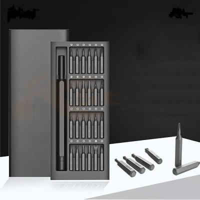 Bộ Tua Vít 24 Đầu Đa Năng Mini Có Hộp Đựng Sửa Chữa Đồ Điện Tử, Điện Thoại, Đồng Hồ, Máy Tính - Hàng chính hãng