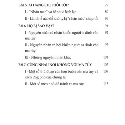 Cẩm Nang Phòng Chống Ma Tuy Học Đường Cho Học Sinh Trung Học Cơ Sở