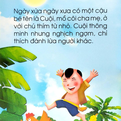 Cổ Tích Việt Nam Chữ To Cho Bé Tập Nói, Tập Đọc - Chú Cuội