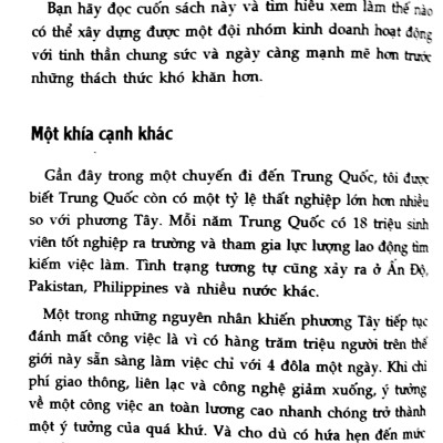 Xây Dựng Một Nhóm Kinh Doanh Thành Công