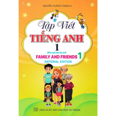 Sách - Bài Tập Tiếng Anh + Tập Viết Tiếng Anh Lớp 1 - Bộ Sách Family And Friends 1 National Edition - Combo 2 Cuốn - Hồng Ân