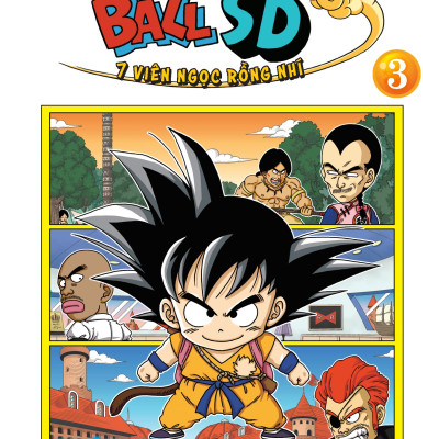 Dragon Ball SD - 7 Viên Ngọc Rồng Nhí - Tập 3 - Đụng Độ Red Ribbon - Tặng Kèm Standee