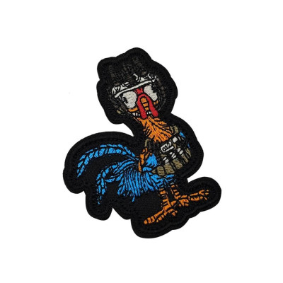 Patch_miếng dán Velcro vải gà trống_vịt donal chiến thuật