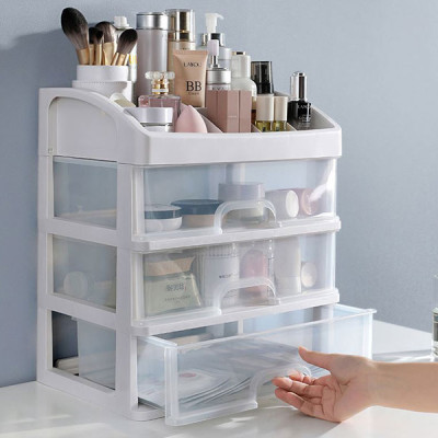 Kệ Đựng Mỹ Phẩm Đồ Trang Điểm Trang Sức 4 Tầng Ngăn Kéo Tiện Dụng