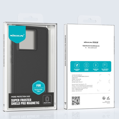 Ốp Lưng Sần chống sốc cho Xiaomi K60 Ultra , 13T , 13T Pro hiệu Nillkin Super Frosted Shield Pro - hàng nhập khẩu