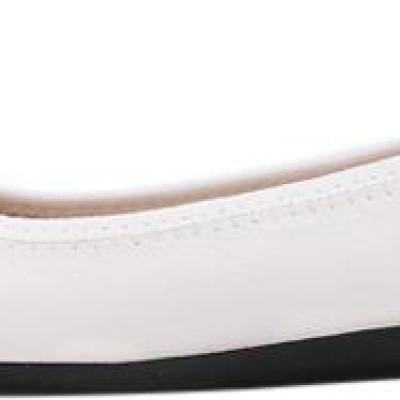 Giày Nữ Búp Bê Da Bò Huy Hoàng HT7913 - Trắng