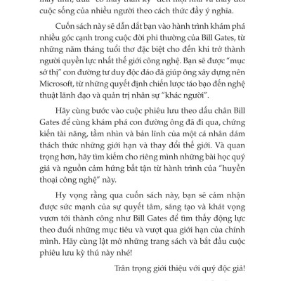 Sách - Những Bộ Óc Tỷ Đô - Bill Gates - Người Kiến Tạo Nền Văn Minh Số