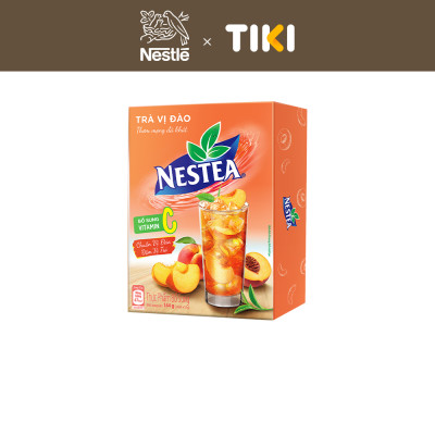 Thực phẩm bổ sung Trà Vị Đào NESTEA hộp 12 gói x 12 g