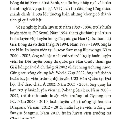 Phong Cách Quản Trị Park Hang Seo - Bí Quyết Thành Công Của Doanh Nghiệp Hàn Quốc (Tái Bản 2019)