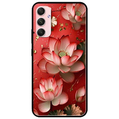Ốp lưng cho Samsung M33 - A16 - A06 - A23 - A32 4G - A52 - Sen Nền Đỏ - Hàng Chính Hãng