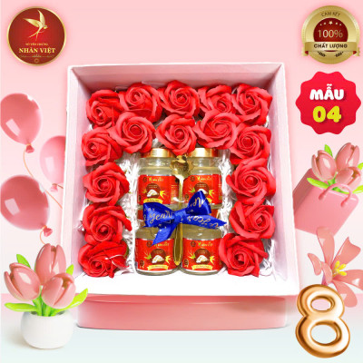 QUÀ TẶNG QUỐC TẾ PHỤ NỮ 8/3 YẾN SÀO NHÂN VIỆT - MẪU 04