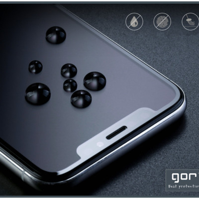 Kính Cường Lực Có Khung Dán Kính Mờ Chống Bám Vân Tay GOR cho Samsung Galaxy S25 Ultra - Hàng Chính Hãng