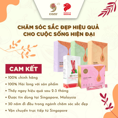 Bột Collagen Thuần Chay Chăm Sóc Da, Móng, Tóc COZO Blueberry Oligo Peptide, Dưỡng Trắng Da, Giải Nhiệt, Detox Cơ Thể, Chống Lão Hóa và Oxy Hóa